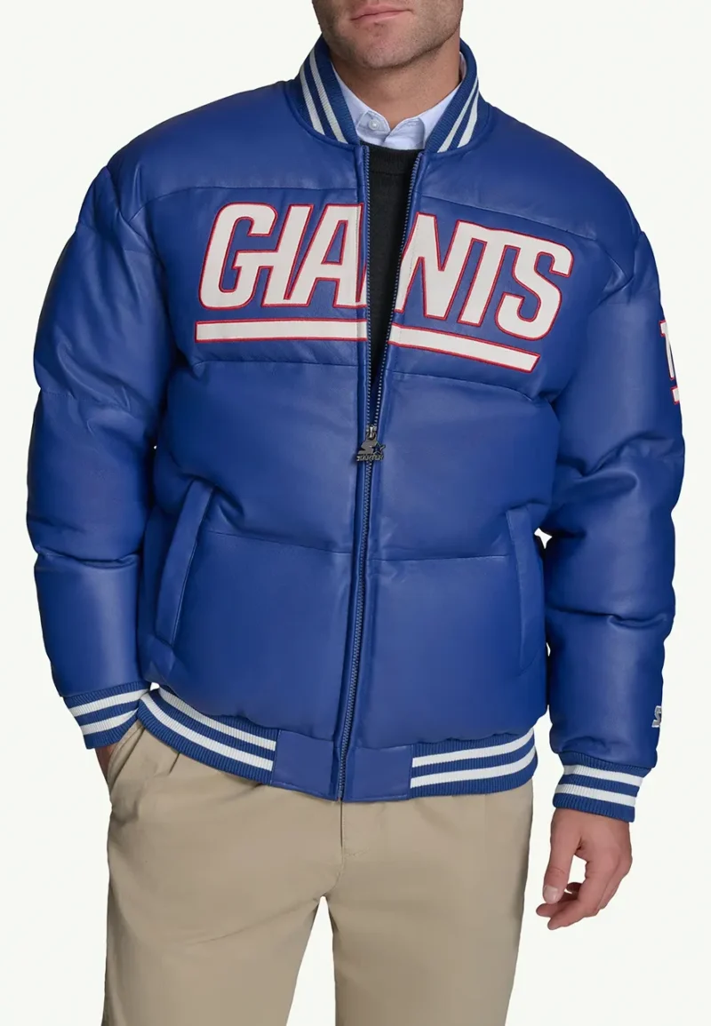 giants-leather-jacket giants leather jacket