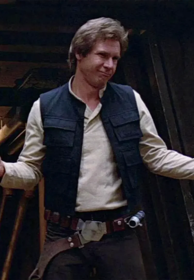 han solo leather vest