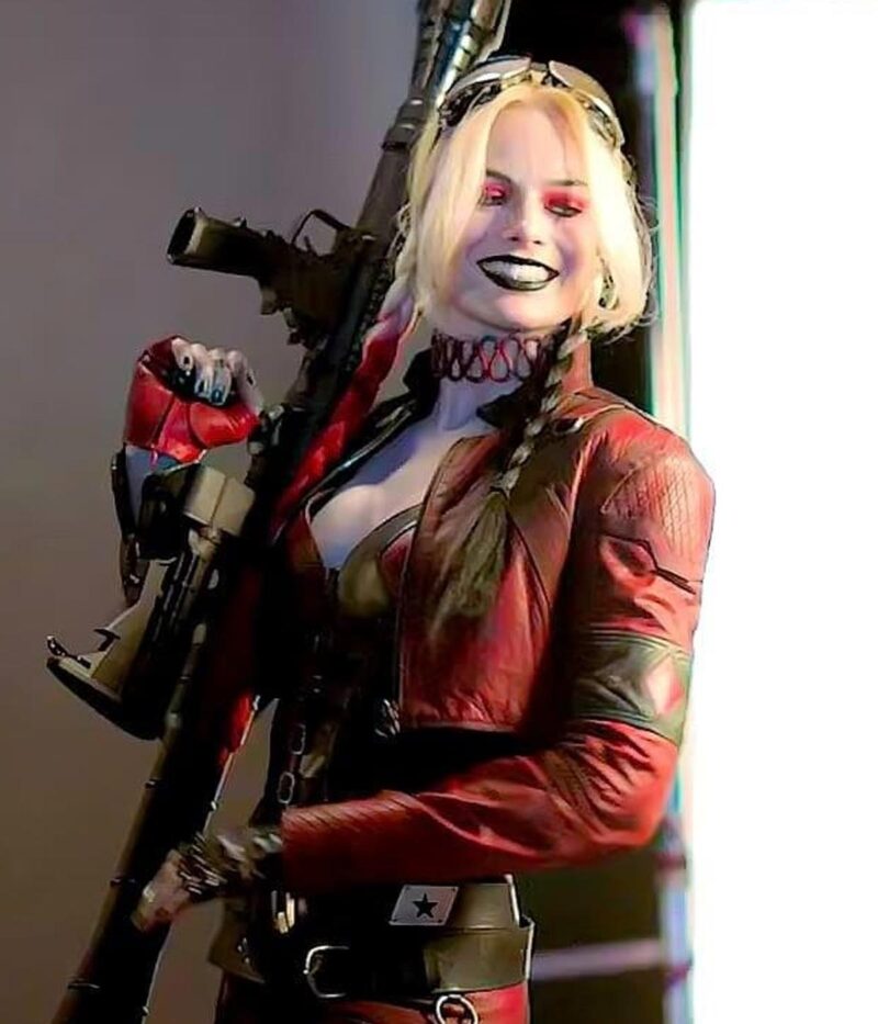 harley quinn crop jacket
