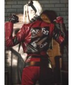 harley quinn leather jacket