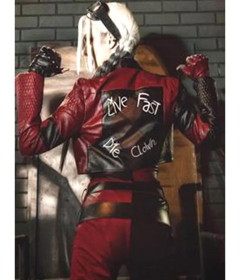 harley quinn leather jacket