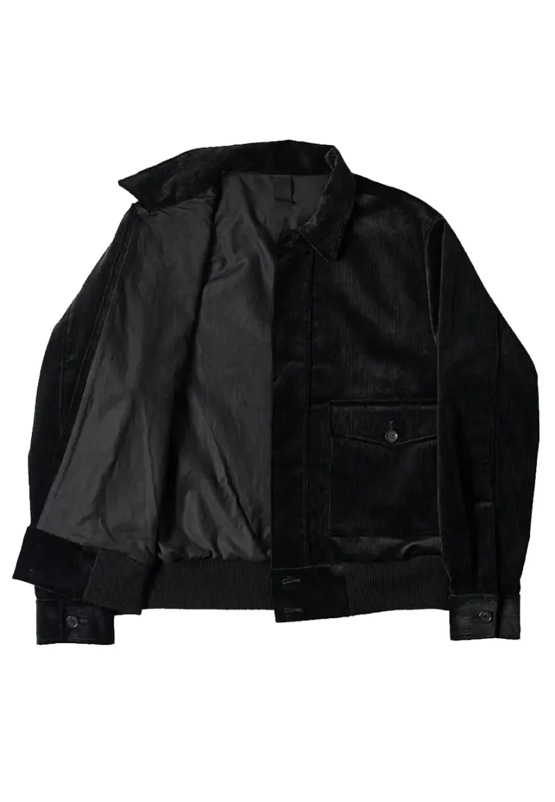 jack torrance black corduroy jacket