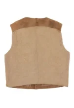 john wayne style leather vest