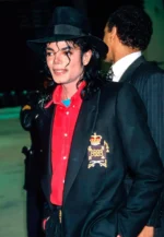 michael jackson black suit