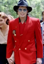 michael jackson red blazer