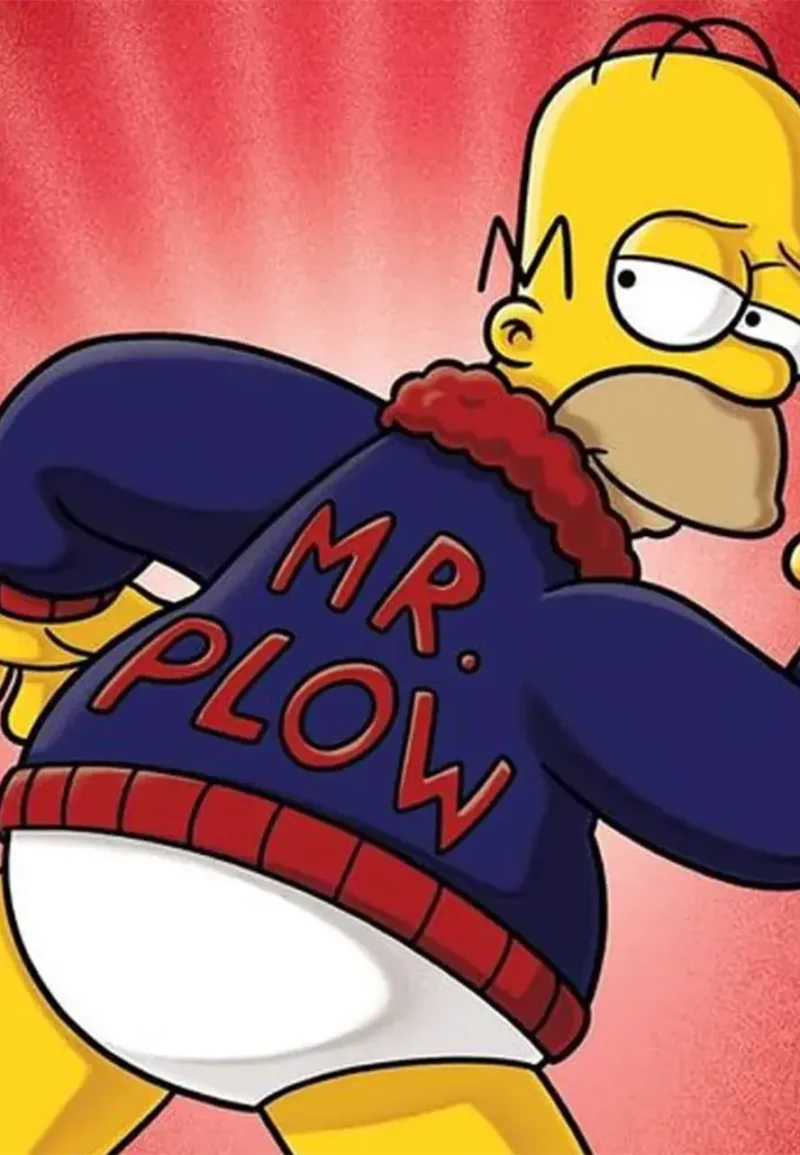 mr plow jacket simpsons