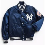 new york yankees satin jacket