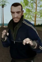 niko bellic blue tracksuit