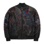 pelle pelle black leather jacket