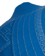 pelle pelle blue leather jacket