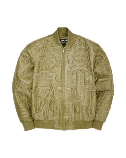 pelle pelle green jacket