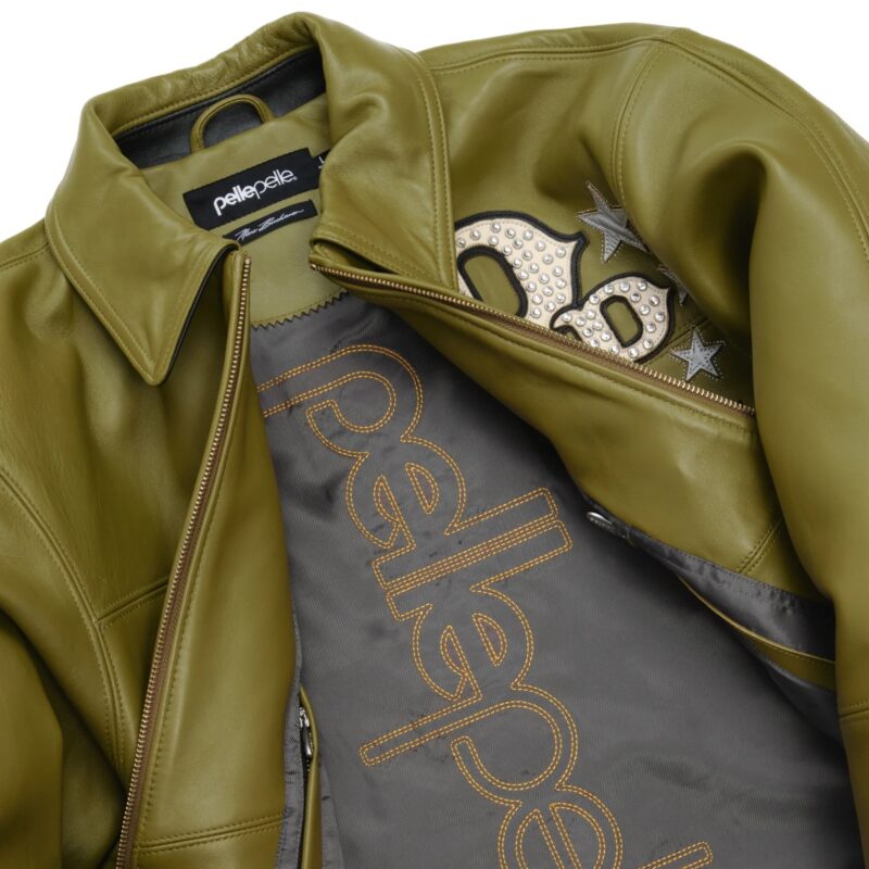 pelle pelle green jacket