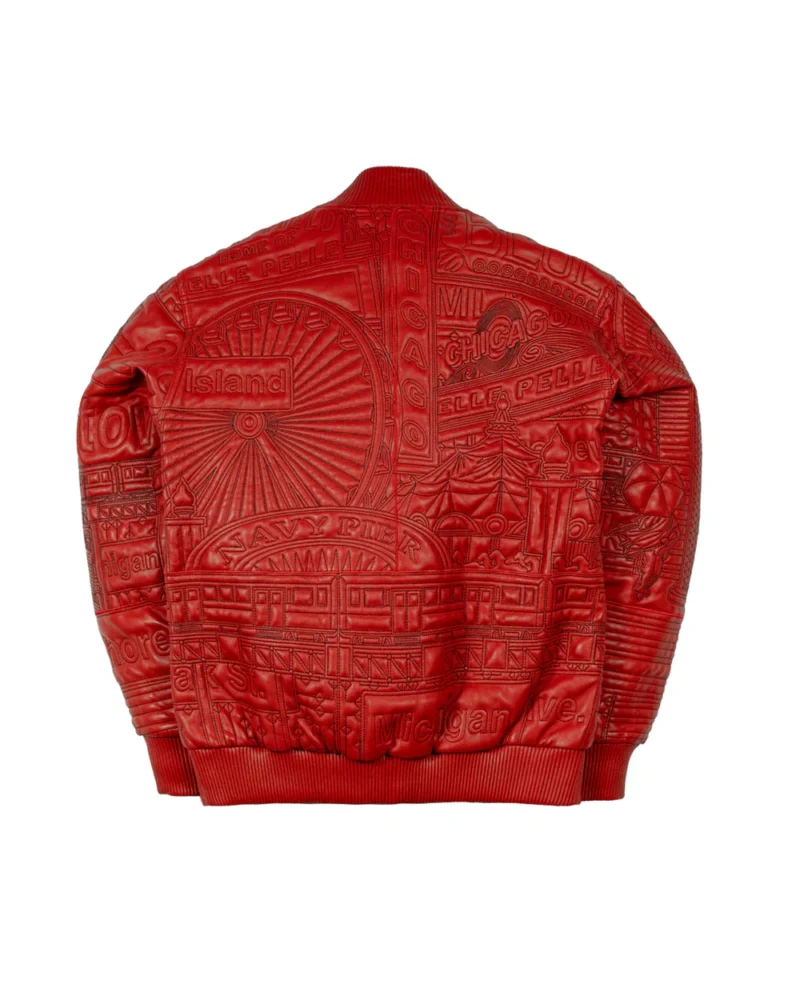 pelle pelle red jacket