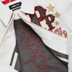 pelle pelle stars and stripes jacket