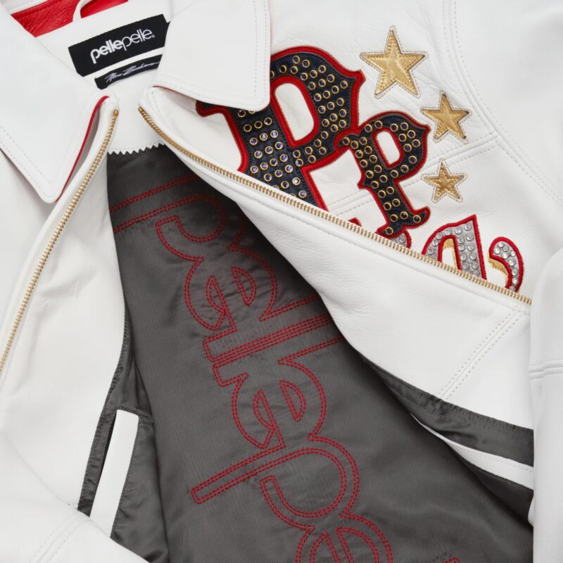 pelle pelle stars and stripes jacket
