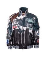philadelphia eagles leather jacket