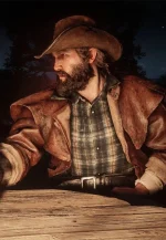 rdr2 brown trench coat