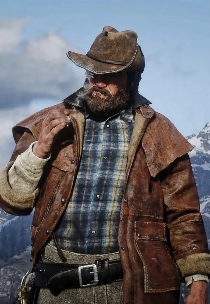 red dead redemption 2 brown coat