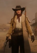 red dead redemption 2 leather coat