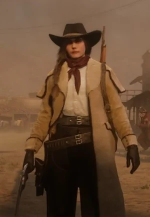 red dead redemption 2 leather coat
