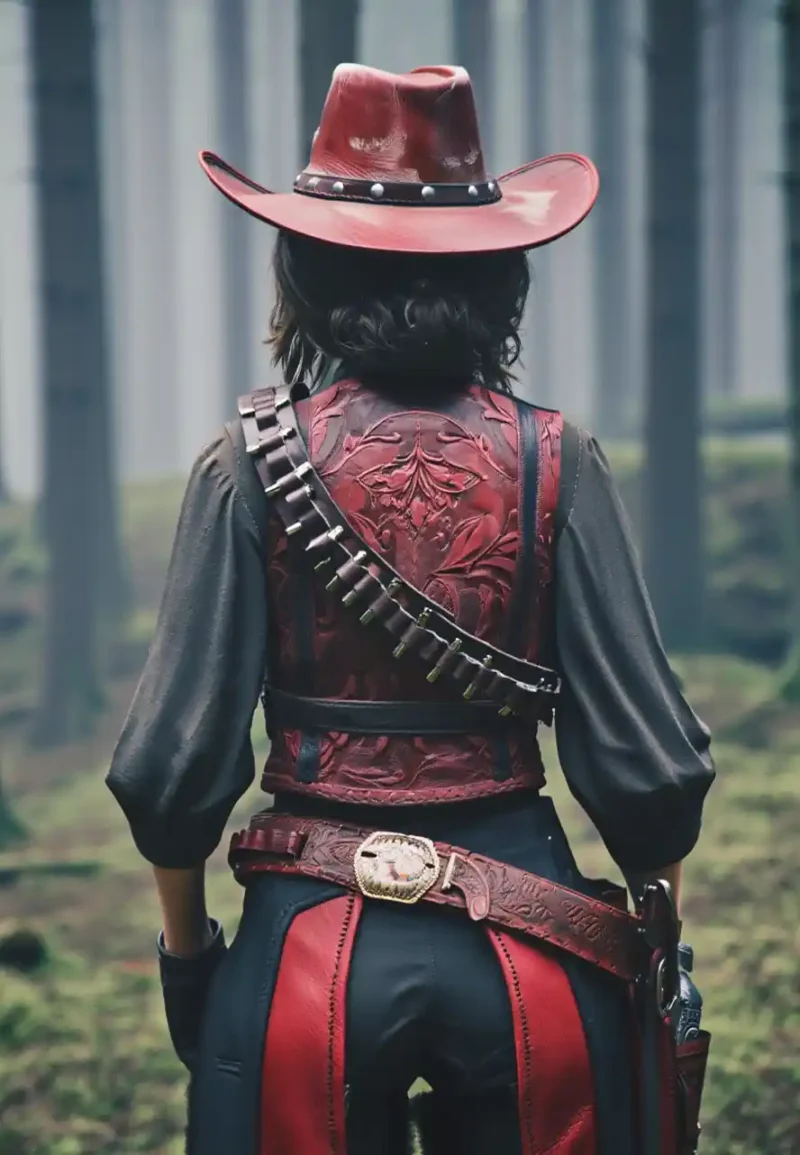 red dead redemption 2 leather vest