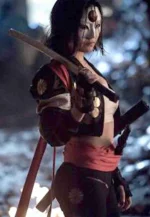 red ribbon bomber jacket