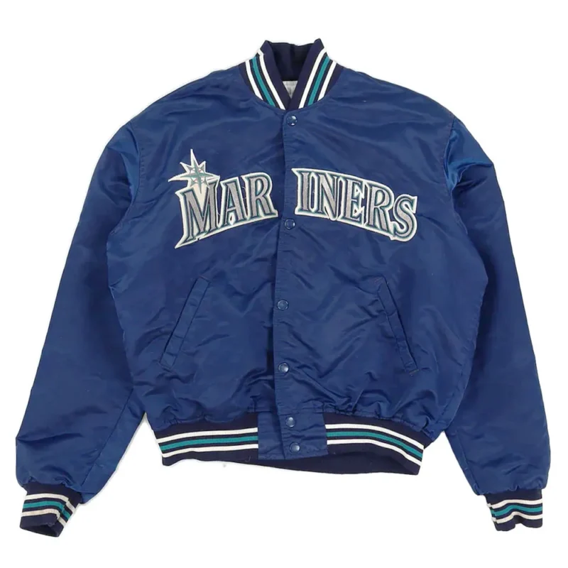 seattle mariners satin jacket