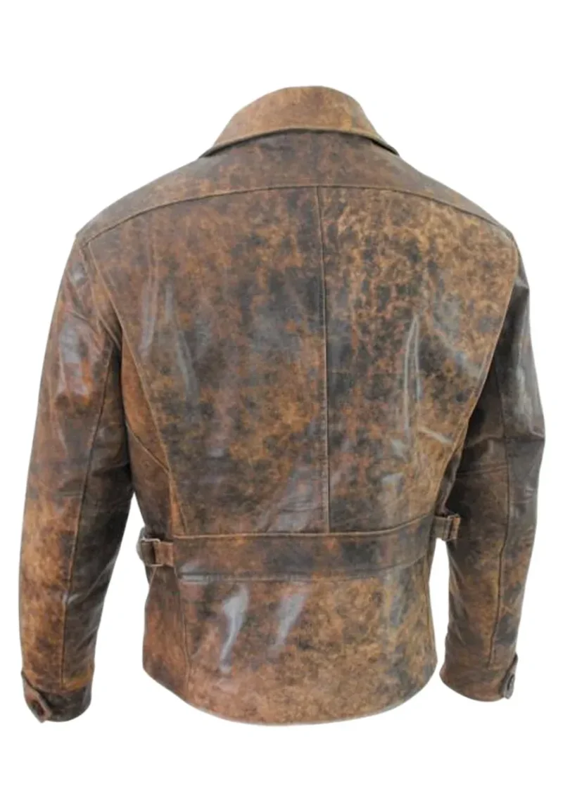 snake plissken leather jack