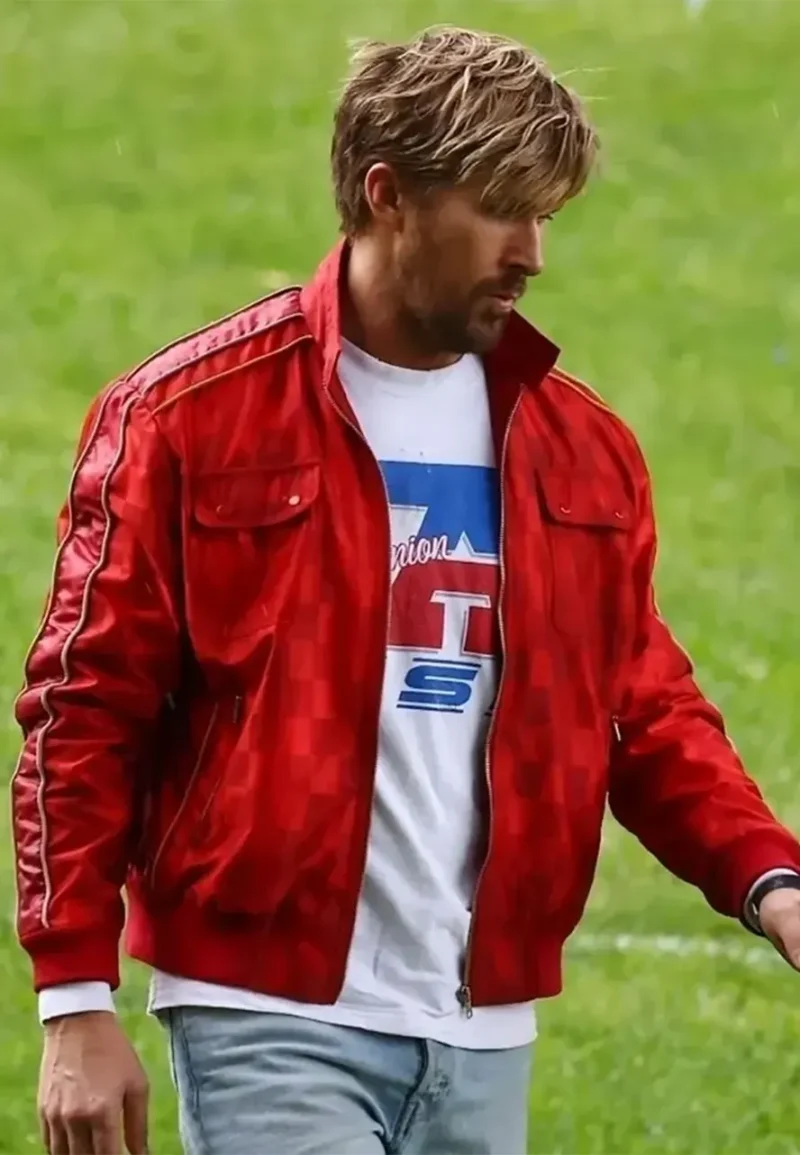 the fall guy red jacket