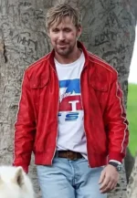 the fall guy ryan gosling red jacket