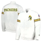 white green bay packers jacket