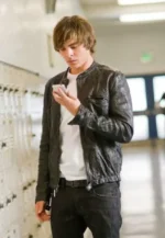 zac efron leather jacket