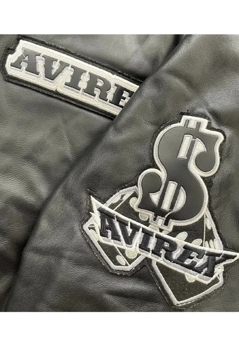avirex varsity leather jackets