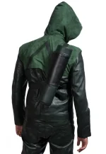 green arrow hoodie jacket