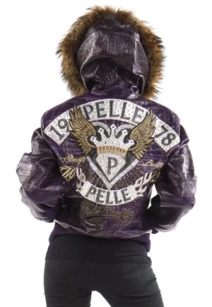 pelle pelle 1978 queen purple jacket