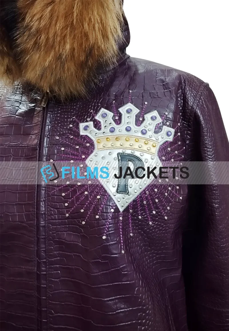 purple pelle pelle leather jacket