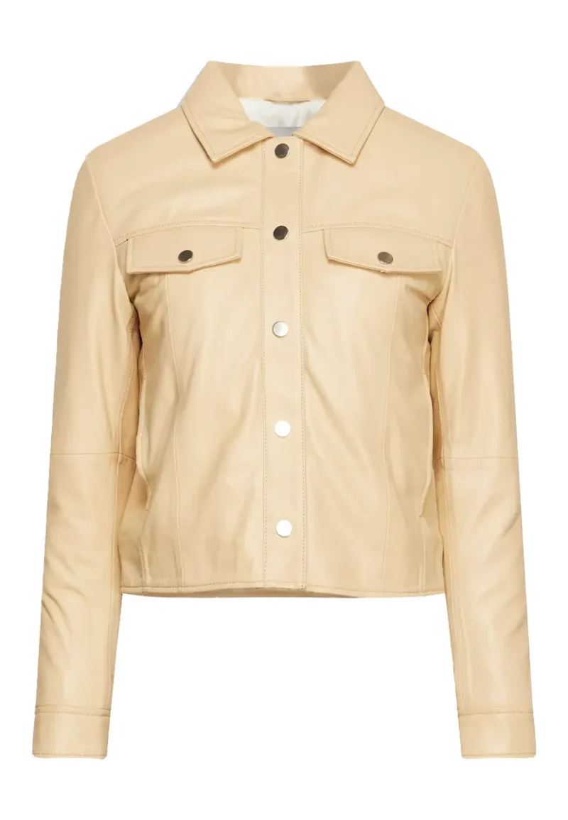 beige-leather-jacket beige leather jacket
