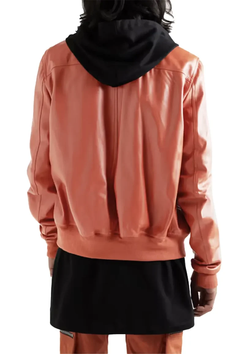 bomber jacket men orange