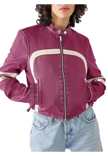 cropped motocross jacket
