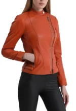 jacket double zipper