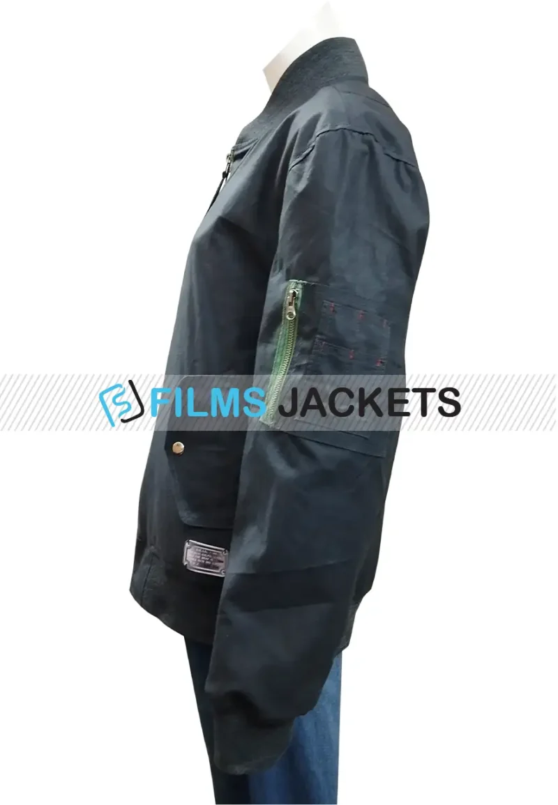 karl urban grey cotton jacket