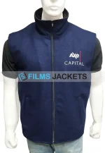 kelly aucoin blue vest