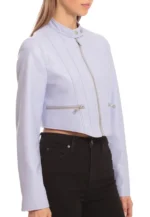 light purple jacket for women