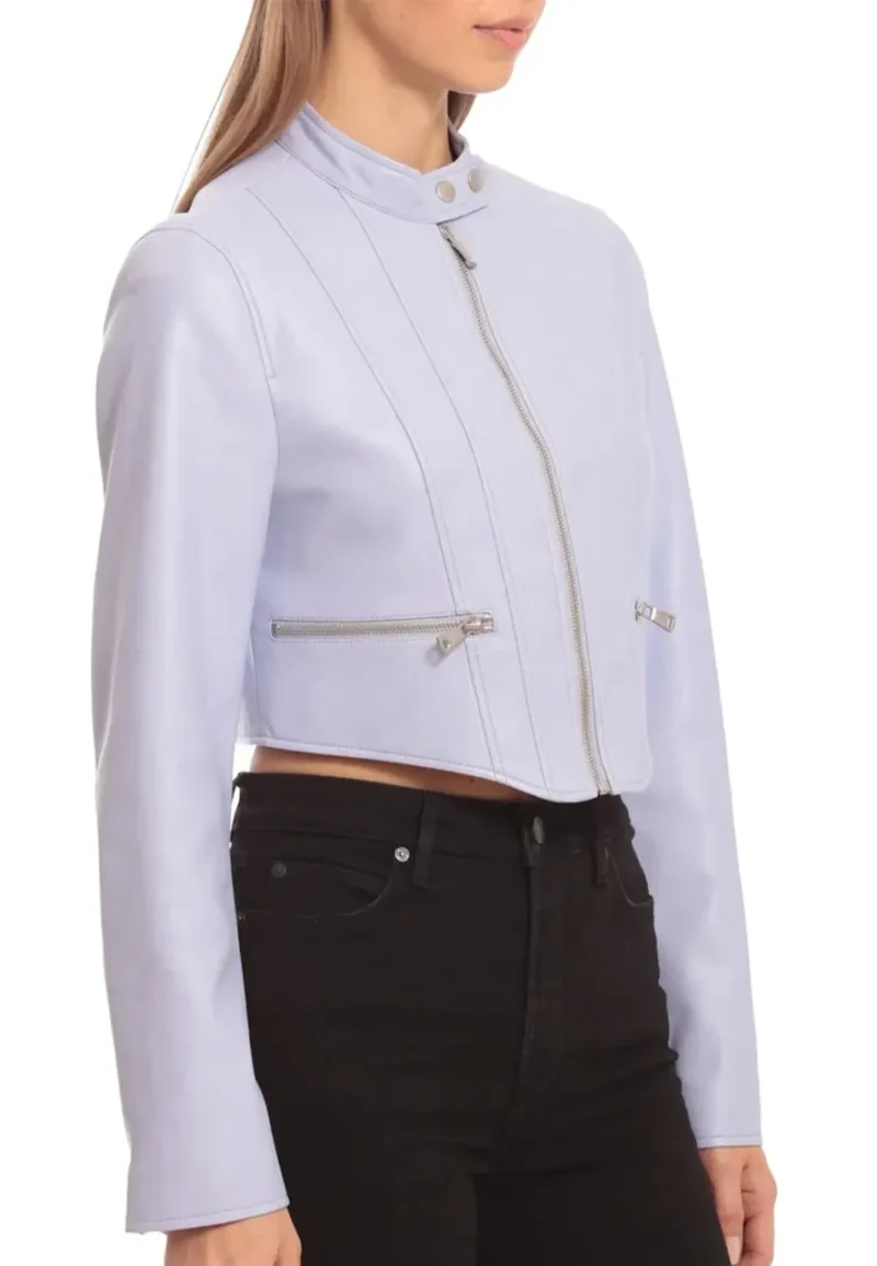 light purple jacket for women