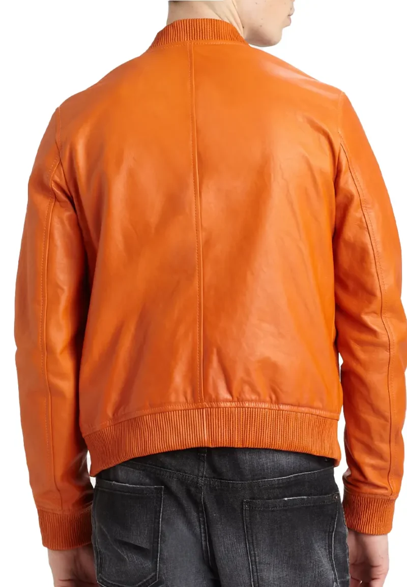 mens baseball collar bomber jacket