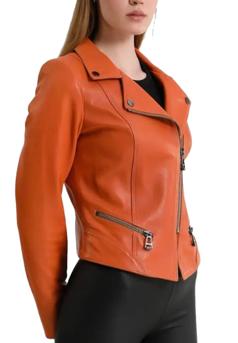 motorcycle jackets orange