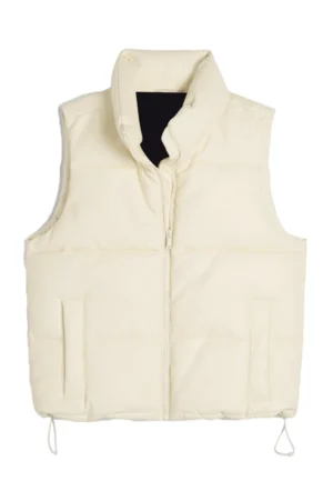 off white puffer vest