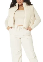 off white puffer vest womens