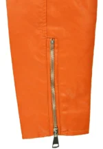 orange bike jacket