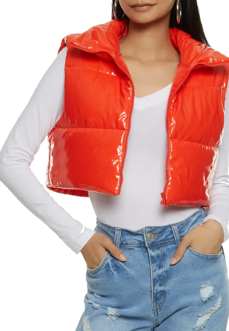 orange-puffer-vest orange puffer vest